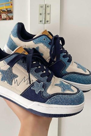 Concert Outfit Star Peplum Slip-On Shoes