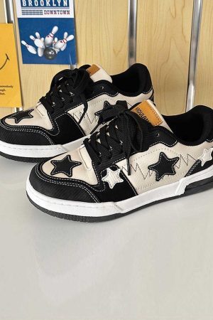 Concert Outfit Star Peplum Slip-On Shoes