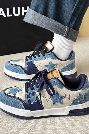 Concert Outfit Star Peplum Slip-On Shoes