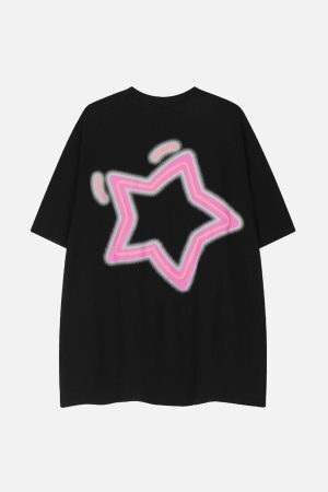 Concert Outfit Star Print Tee