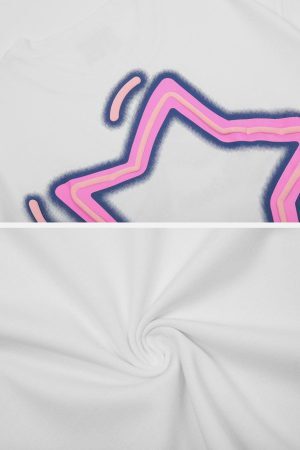 Concert Outfit Star Print Tee