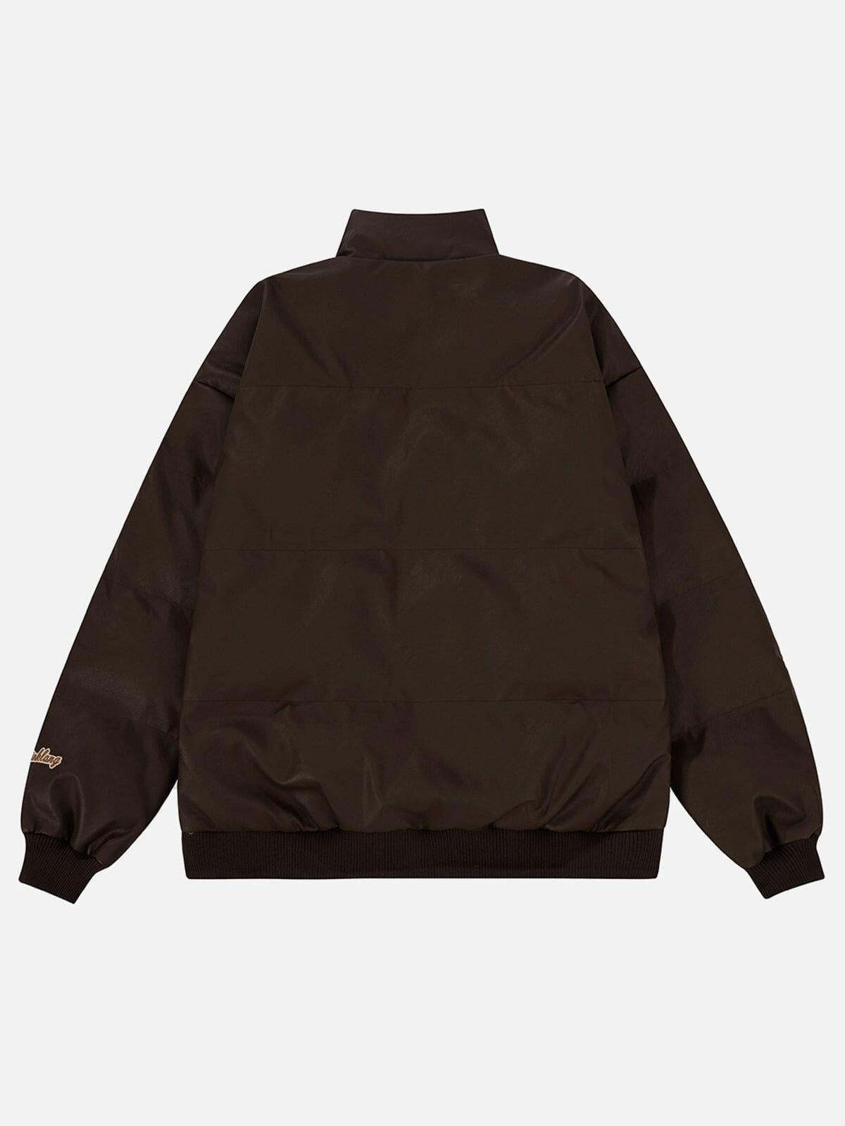 Concert Outfit Star PU Winter Coat Concert Outfit Star PU Winter Coat