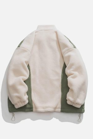 Concert Outfit Star Sky Sherpa Coat