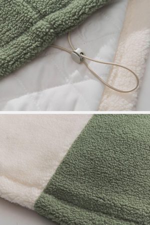 Concert Outfit Star Sky Sherpa Coat