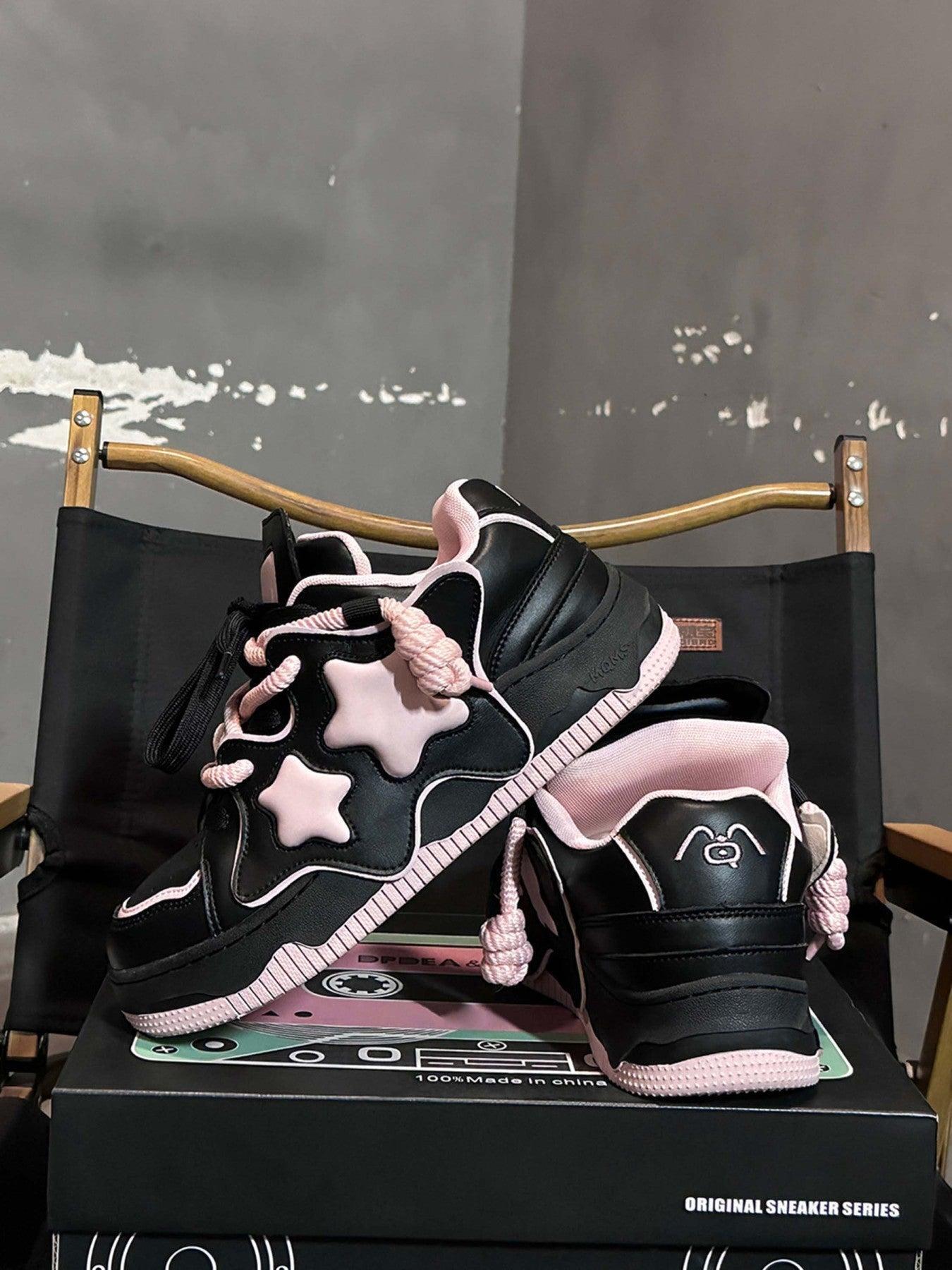 Concert Outfit Star Thick Bottom Board Shoes Couple Concert Outfit Star Thick Bottom Board Shoes Couple