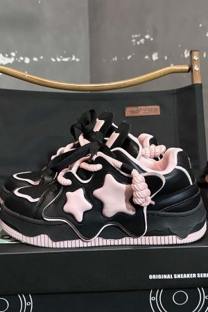 Concert Outfit Star Thick Bottom Board Shoes Couple