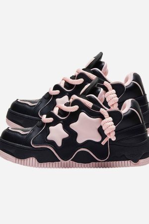 Concert Outfit Star Thick Bottom Board Shoes Couple
