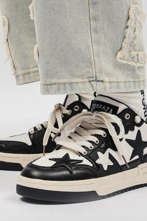Concert Outfit Star Thick Bottom Skate Shoes