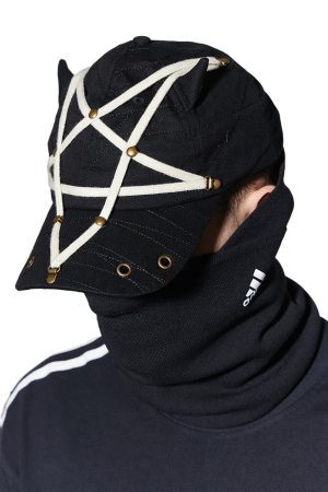 Concert Outfit Star Washed Denim Baseball Cap