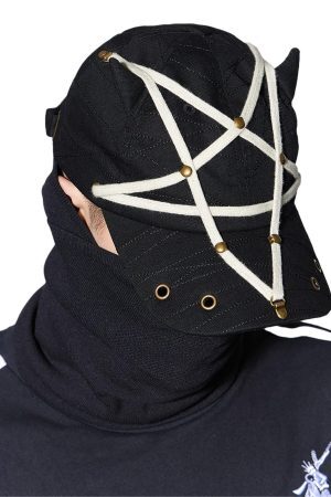 Concert Outfit Star Washed Denim Baseball Cap