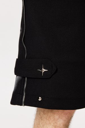 Concert Outfit Star Zip Up Shorts