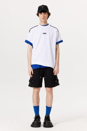 Concert Outfit Star Zip Up Shorts