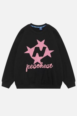 Concert Outfit Stellaris Embroidered Sweatshirt