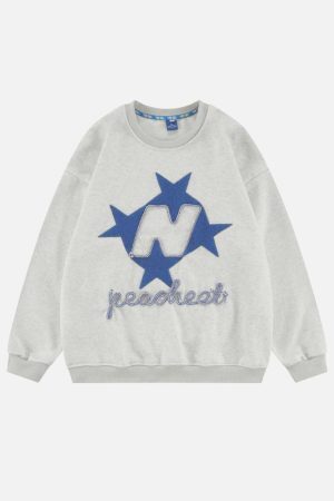 Concert Outfit Stellaris Embroidered Sweatshirt