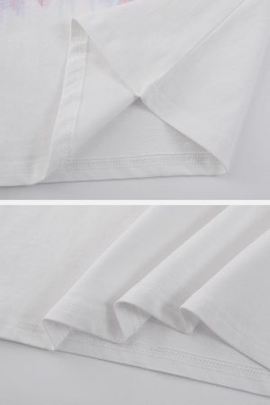 Concert Outfit Strawberry Embroidery Tee