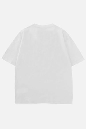 Concert Outfit Strawberry Embroidery Tee