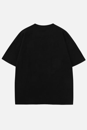 Concert Outfit Strawberry Embroidery Tee