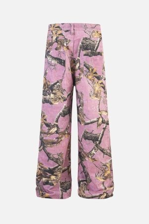 Concert Outfit Street Branch Camouflage Pants