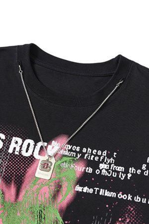 Concert Outfit Street Butterfly Graphic Tank Top