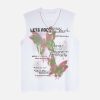 Concert Outfit Street Butterfly Graphic Tank Top