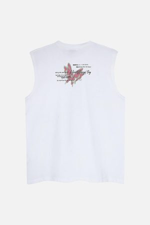 Concert Outfit Street Butterfly Graphic Tank Top