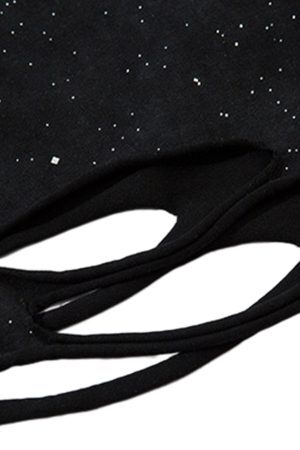 Concert Outfit Street Chain Waistcoat Ripped Vest