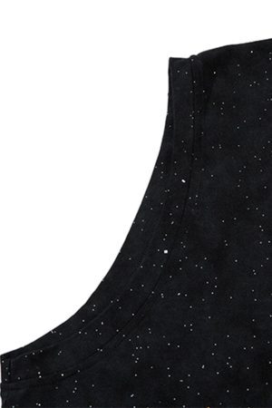 Concert Outfit Street Chain Waistcoat Ripped Vest