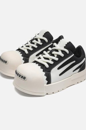 Concert Outfit Street Contrast Color Casual Sneakers