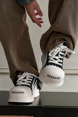 Concert Outfit Street Contrast Color Casual Sneakers