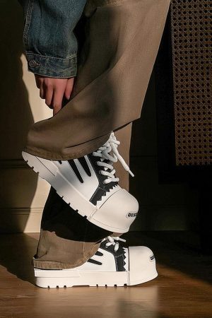 Concert Outfit Street Contrast Color Casual Sneakers