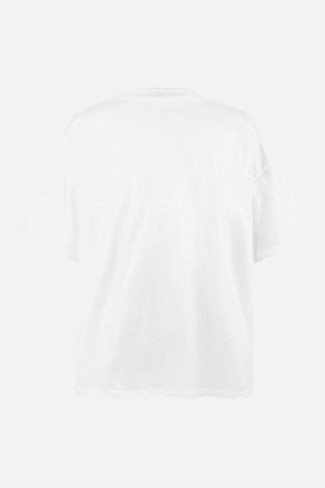 Concert Outfit Street Cross Print T-Shirt