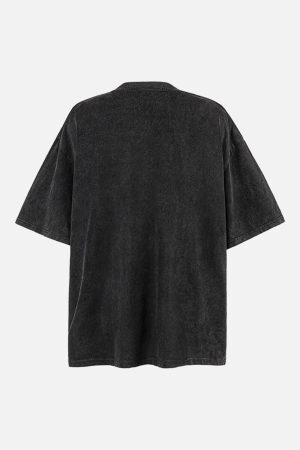 Concert Outfit Street Cross Print T-Shirt