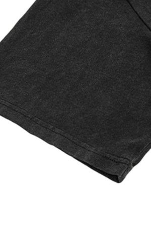 Concert Outfit Street Cross Print T-Shirt