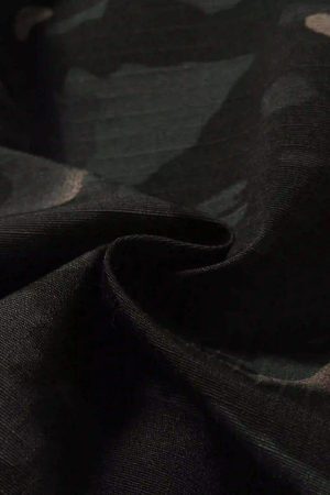 Concert Outfit Street Dark Camouflage Zipper Cargo Pants