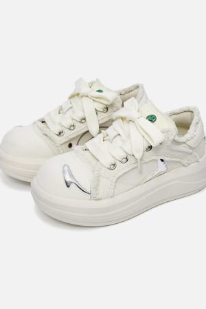 Concert Outfit Street Deconstructed Split Whisker Sneakers