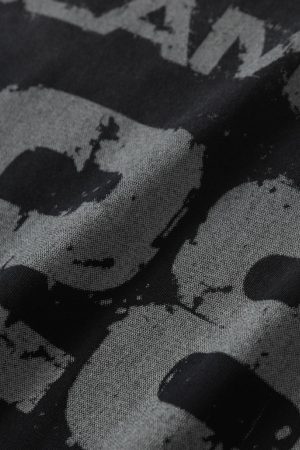 Concert Outfit Street Dirty Dyed Gradient Motorcycle T-Shirt