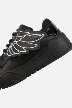 Concert Outfit Street Embroidery Sneakers