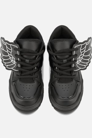 Concert Outfit Street Embroidery Sneakers