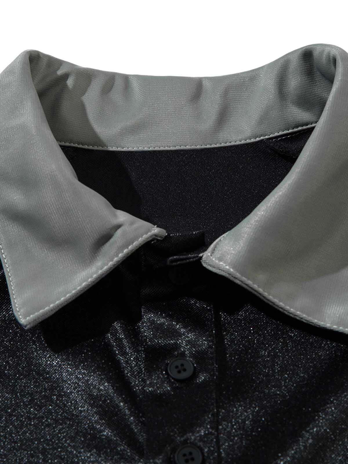 Concert Outfit Street Flame Embroidery POLO T-Shirt Concert Outfit Street Flame Embroidery POLO T-Shirt