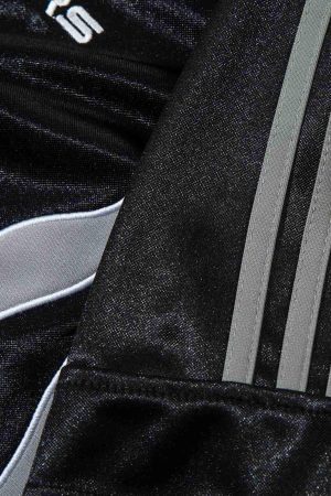 Concert Outfit Street Flame Embroidery POLO T-Shirt