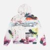 Concert Outfit Street Graffiti Hooded Sweatshirt