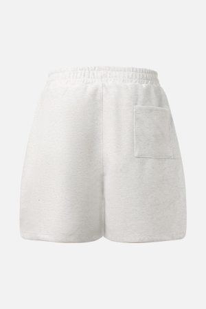 Concert Outfit Street Graphic Drawstring Shorts