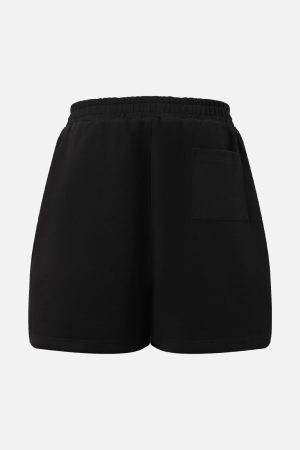 Concert Outfit Street Graphic Drawstring Shorts