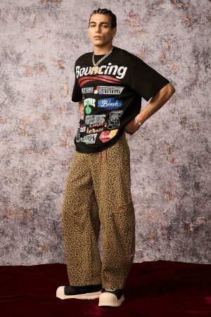 Concert Outfit Street Graphic Print T-Shirt