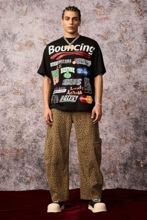 Concert Outfit Street Graphic Print T-Shirt