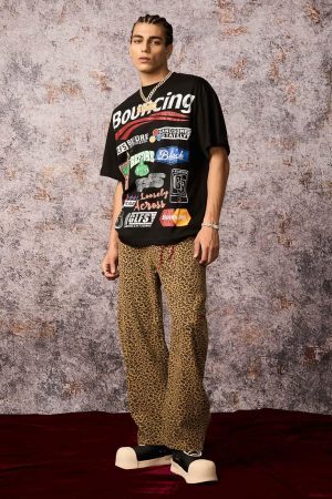 Concert Outfit Street Graphic Print T-Shirt