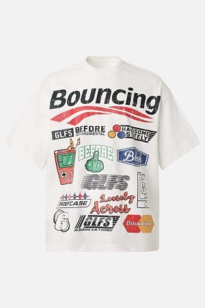 Concert Outfit Street Graphic Print T-Shirt