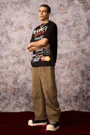 Concert Outfit Street Graphic Print T-Shirt