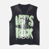 Concert Outfit Street Graphic Spray Print Necklace T-Shirt