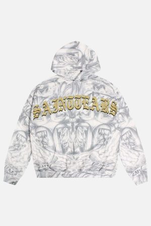 Concert Outfit Street Hand-Painted Zip Up Hoodie
